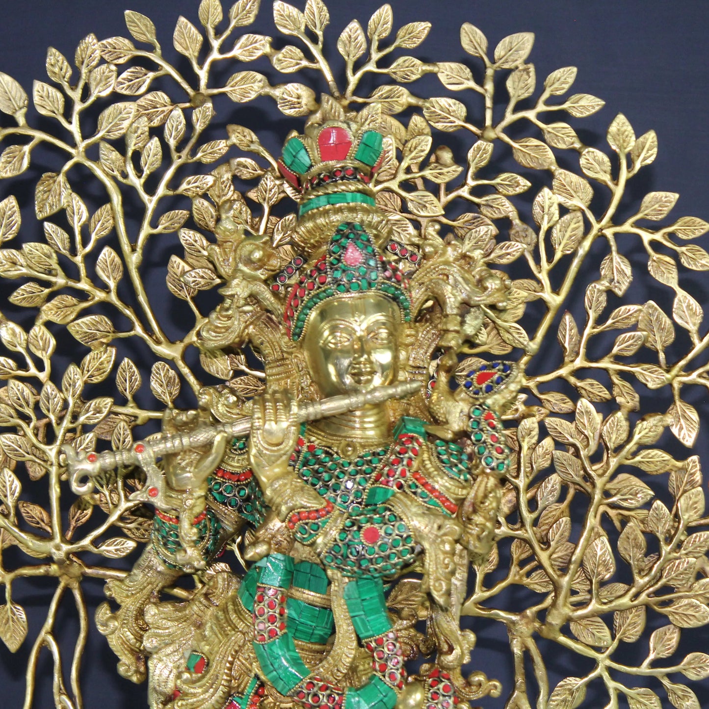 Stone Krishna Tree
