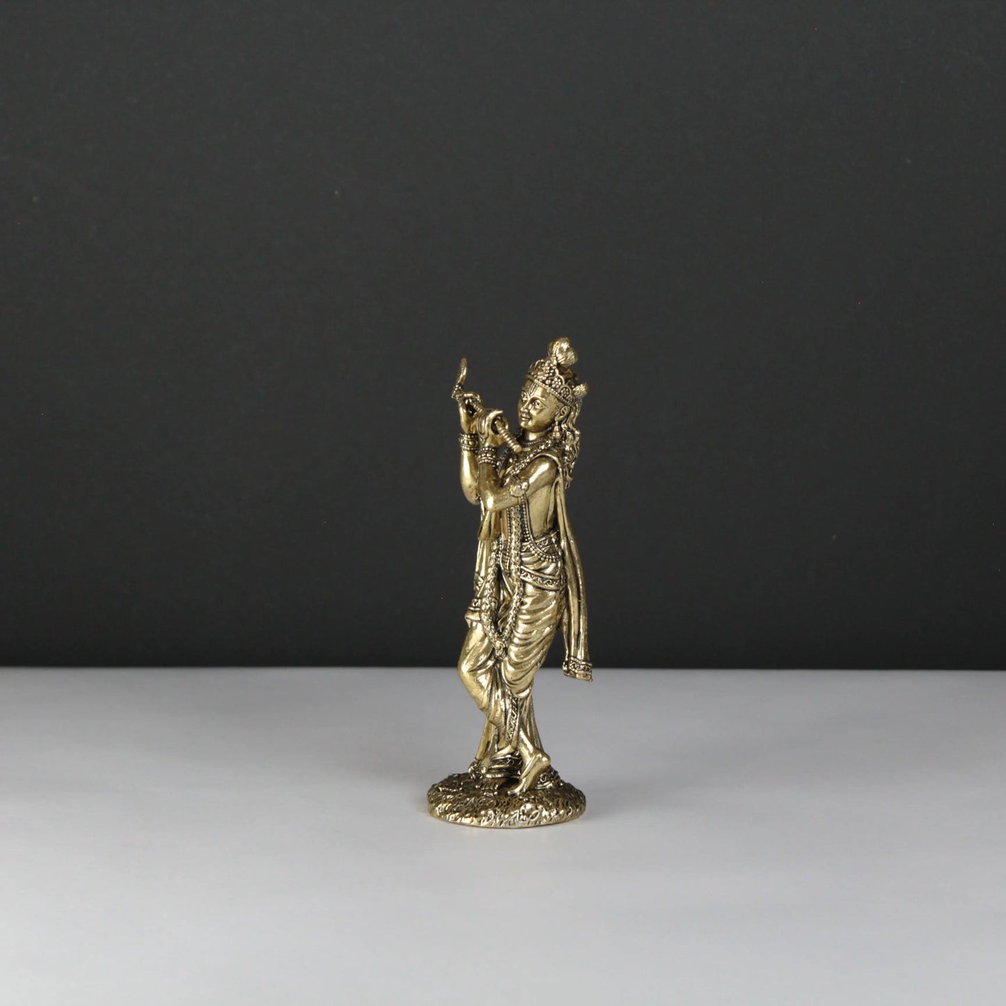 Krishna idol brass