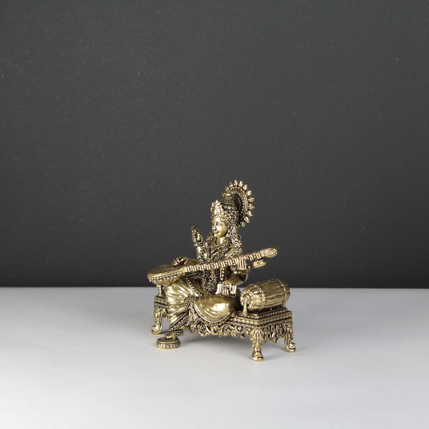 Brass Laxmi idol