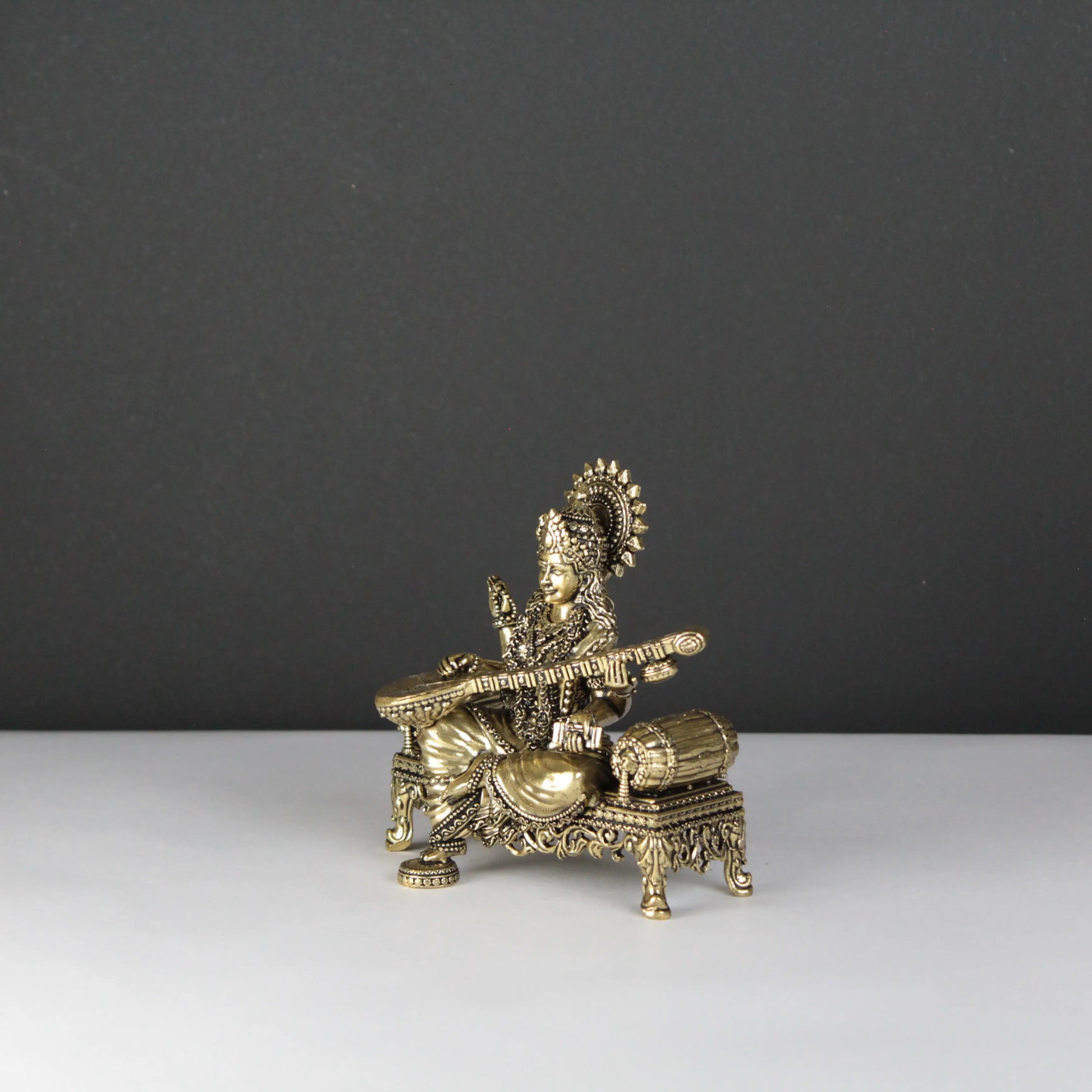 Brass Laxmi idol